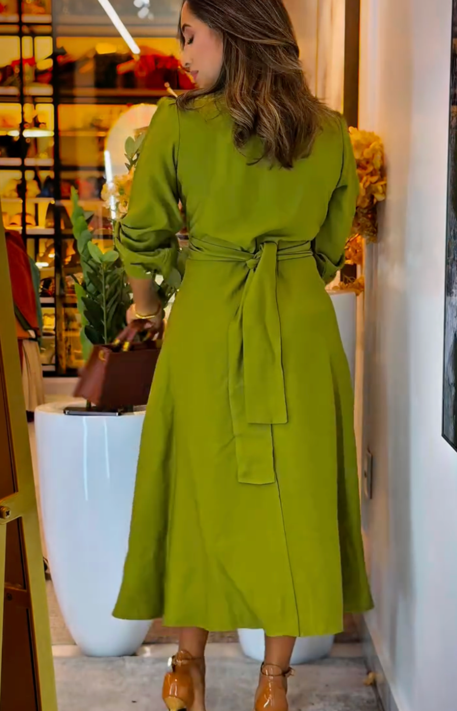 1013 - Vestido Camisa Longo com Gola Polo