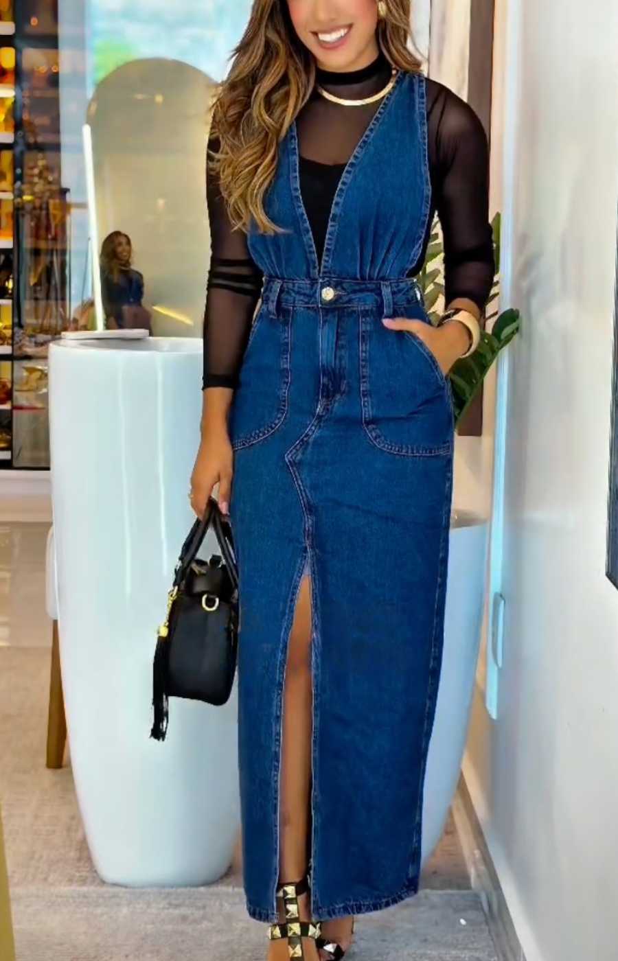 2036 - Salopete Jeans