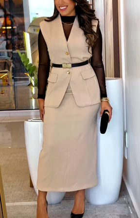 3087 - Conjunto Midi Diamante Poliamida